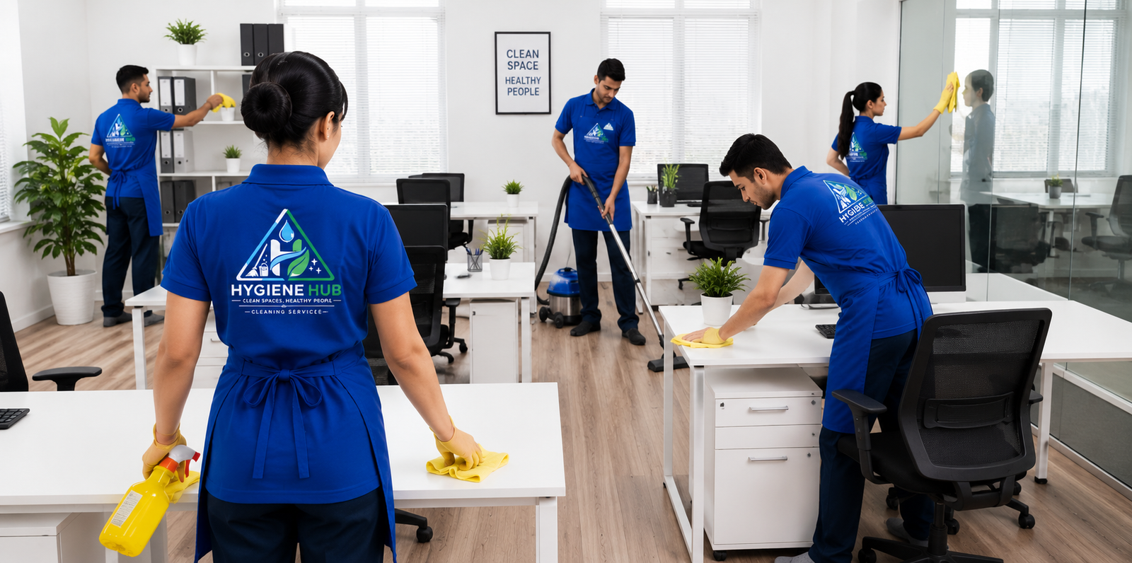 office cleaning service in Kathmandu by Hygiene Hub